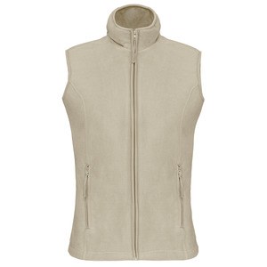 Kariban K906 - MELODIE - LADIES' MICRO FLEECE GILET Beige