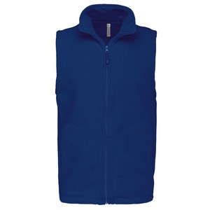 Kariban K913 - LUCA - ZIP THROUGH MICRO FLEECE GILET True Indigo