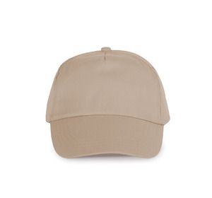 K-up KP034 - FIRST - 5 PANEL CAP Beige