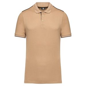 WK. Designed To Work WK270 - Mens short-sleeved contrasting DayToDay polo shirt