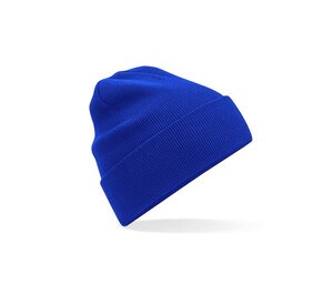 BEECHFIELD BF045N - ORGANIC COTTON ORIGINAL CUFFED BEANIE Bright Royal