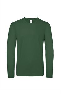 B&C CGTU05T - #E150 Men's T-shirt long sleeve Bottle Green
