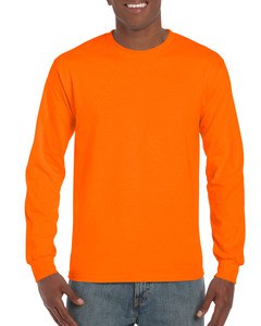 GILDAN GIL2400 - T-shirt Ultra Cotton LS Safety Orange