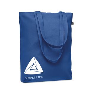 GiftRetail MO6713 - COCO Canvas shopping bag 270 gr/m² Royal Blue
