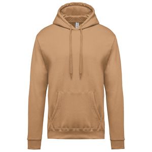 Kariban K476 - Men's hooded sweatshirt Camel