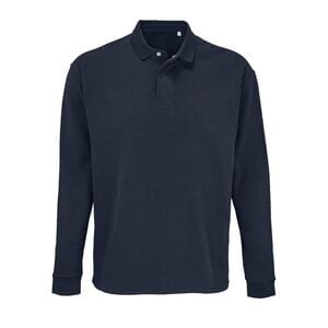 SOL'S 03990 - Heritage Unisex Polo Collar Sweatshirt French Navy