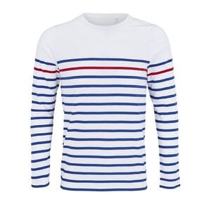 SOLS 03099 - Matelot Lsl Men Long Sleeve Striped T Shirt