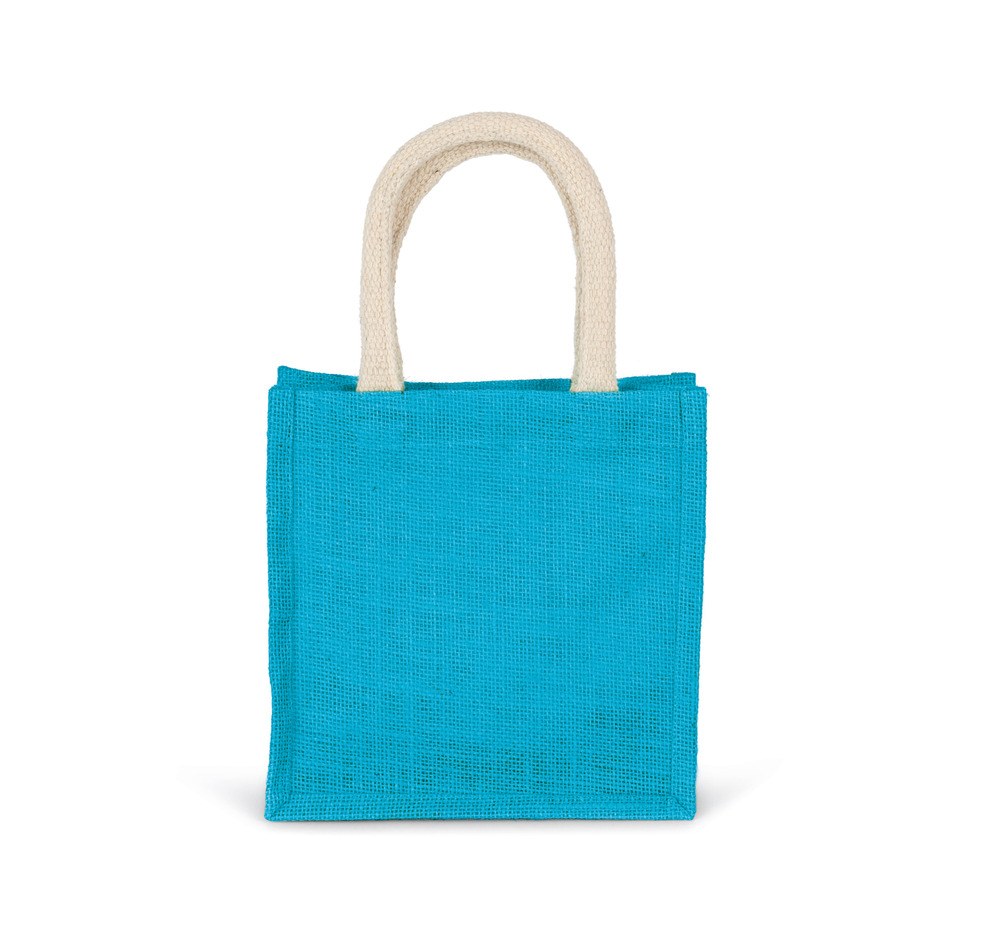 Kimood KI0272 - Jute canvas tote bag - small model