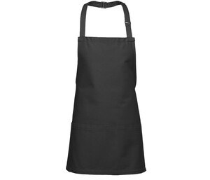 NEWGEN TB204 - Short bib apron Black