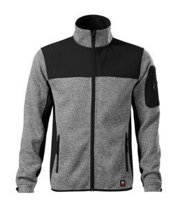 RIMECK 550 - Casual Softshell Jacket Gents knit light gray