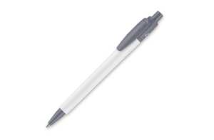 TopPoint LT80911 - Ball pen Baron 03 recycled hardcolour White/Dark Grey