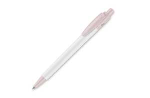 TopPoint LT80911 - Ball pen Baron 03 recycled hardcolour White/Pastel pink