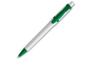 TopPoint LT80940 - Ball pen Olly hardcolour White / Light green