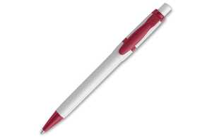 TopPoint LT80940 - Ball pen Olly hardcolour White / Pink