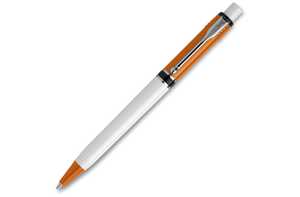 TopPoint LT87530 - Ball pen Raja Colour hardcolour Orange / White