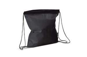 TopPoint LT91602 - Drawstring bag non-woven 75g/m² Black