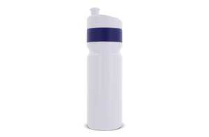 TopPoint LT98786 - Sports bottle with edge 750ml WHITE / DARK BLUE