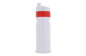 TopPoint LT98786 - Sports bottle with edge 750ml White / Red