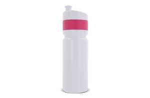 TopPoint LT98786 - Sports bottle with edge 750ml White / Pink