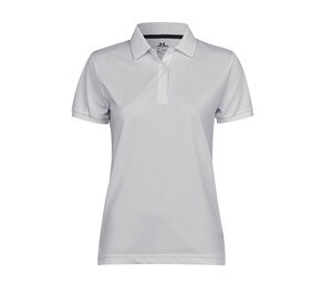 TEE JAYS TJ7001 - Women's recycled polyester polo shirt White