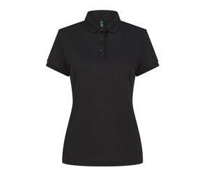 HENBURY HY466 - LADIES RECYCLED POLYESTER POLO SHIRT