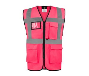 KORNTEX KX226 - COMFORT EXECUTIVE VEST HAMBURG Neon Pink