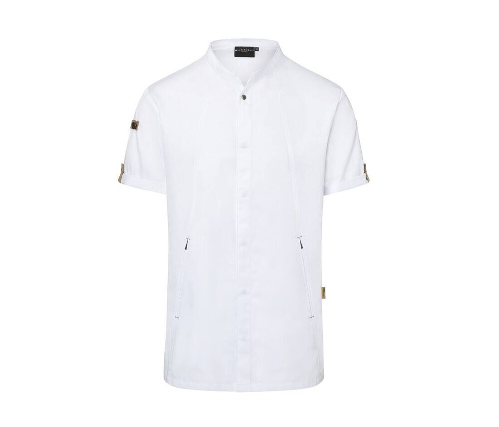 KARLOWSKY KYJM36 - Short sleeve innovative sustainable chef jacket