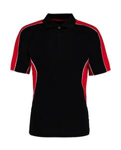 Gamegear KK938 - Classic Fit Cooltex® Contrast Polo Shirt Black/Red