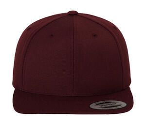 Classics 6089M - Classic Snapback Cap Maroon