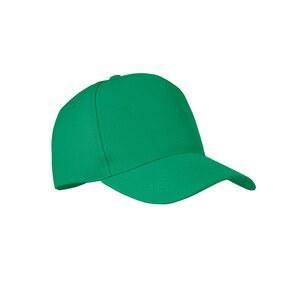 GiftRetail MO6831 - SENGA RPET 5 panel baseball cap Green