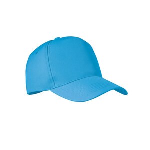 GiftRetail MO6831 - SENGA RPET 5 panel baseball cap Turquoise
