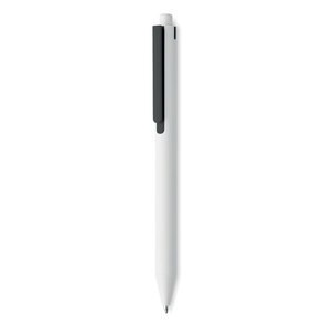 GiftRetail MO6991 - SIDE Recycled ABS push button pen Black