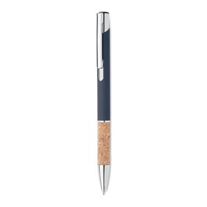GiftRetail MO2158 - VERIA Push button aluminium pen Blue