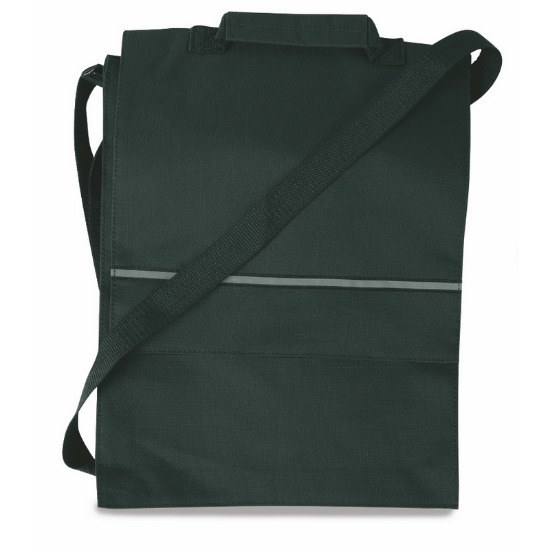EgotierPro 24318 - 600D Polyester Congress Bag with Reflective Band REFLECT