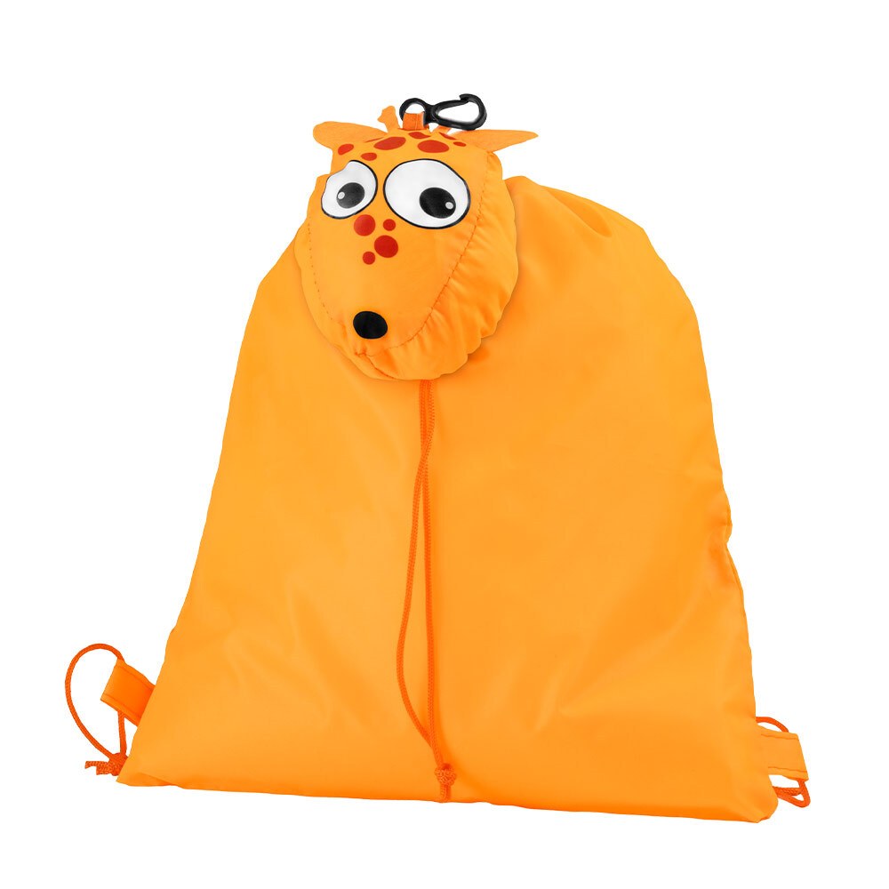 EgotierPro 31137 - Polyester Folding Backpack in Animal Bag ANIMALS