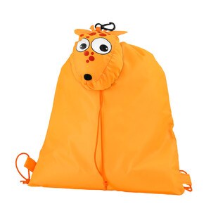 EgotierPro 31137 - Polyester Folding Backpack in Animal Bag ANIMALS JIRAF