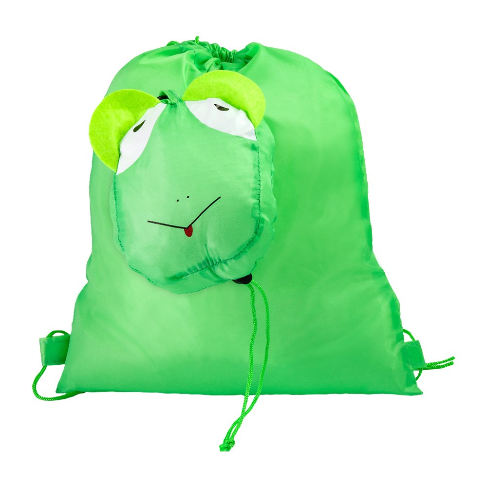 EgotierPro 31137 - Polyester Folding Backpack in Animal Bag ANIMALS