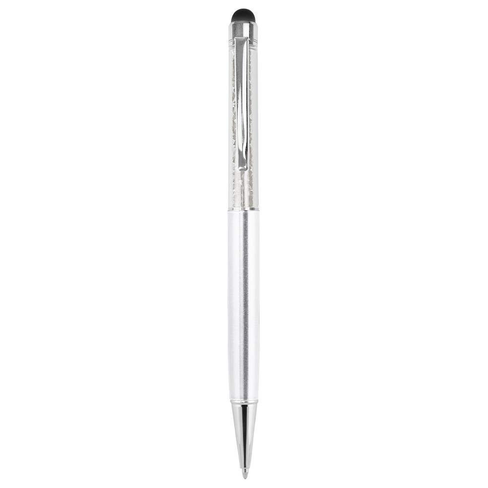 EgotierPro 33584 - Aluminum Pen with Touchscreen Pointer & Diamonds DIAMONDS