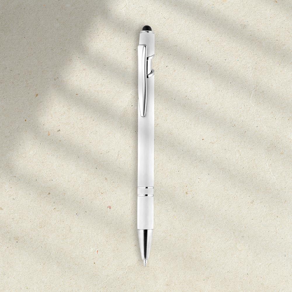 EgotierPro 37513RE - Recycled Aluminum Pen with Touch Pointer EVEN