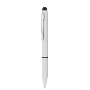 EgotierPro 39051 - Aluminum Pen with Touch Screen Pointer GRADUATE White
