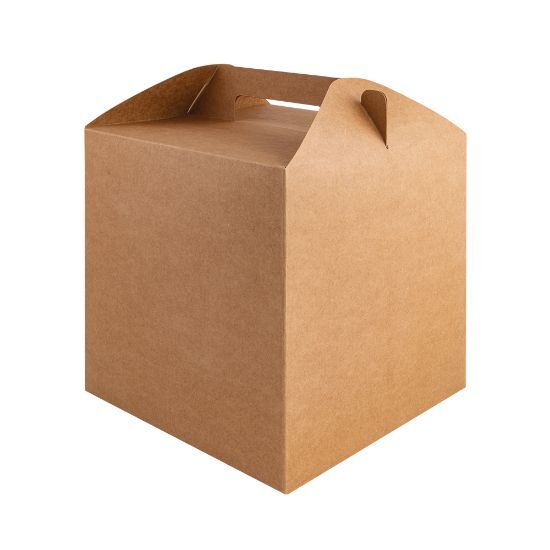 EgotierPro 50677 - Kraft Cardboard Surprise Gift Box RELY