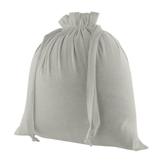 EgotierPro 52546 - Cotton Drawstring Bag, 75 gr/m², Large ELBA