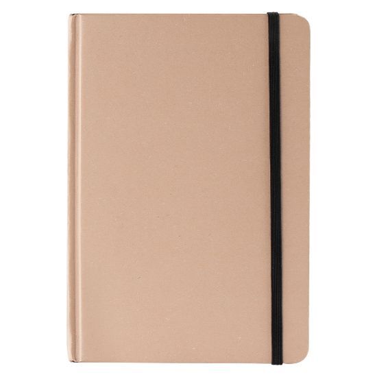 EgotierPro 52575 - A5 Grass Paper Notebook with Elastic HILLIER
