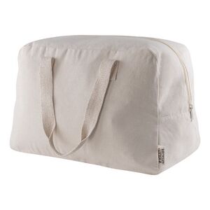 EgotierPro 53029 - Recycled Canvas Bag with Grab Handles ESCAPE Natural