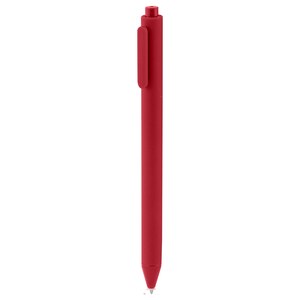 EgotierPro 53569 - Blue Ink Pen with Rubber Finish KATOA Red