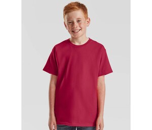 Fruit of the Loom SC201 - Valueweight Long Sleeve T (61-038-0) Cranberry