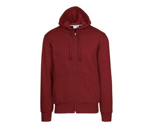 VESTI IT480 - HOODED SWEAT JACKET Sport Bordeaux