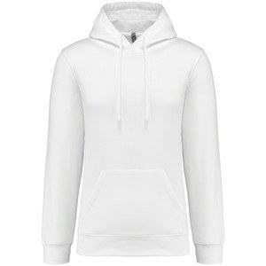 Kariban K4037 - Unisex Hooded Sweatshirt White