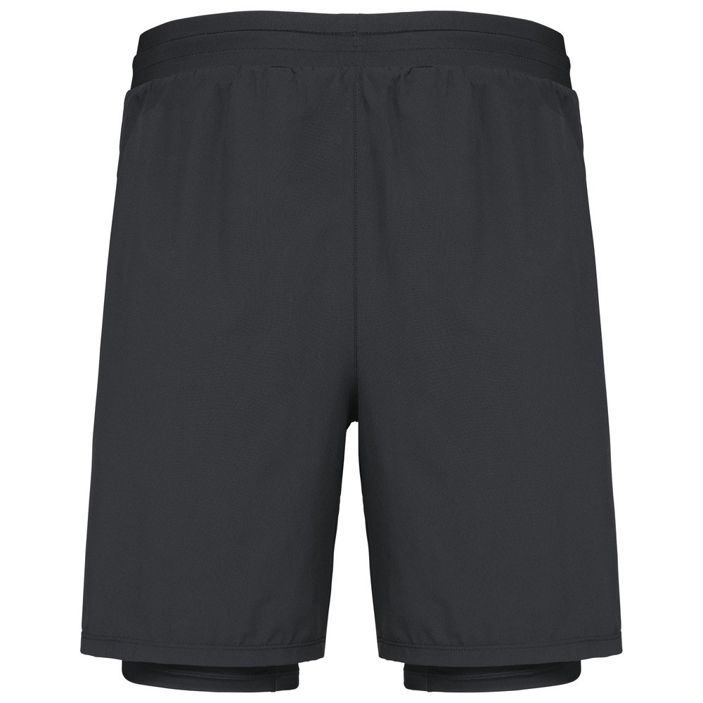 PROACT PA1032 - Eco-friendly Sport short with inner layer 2 in 1