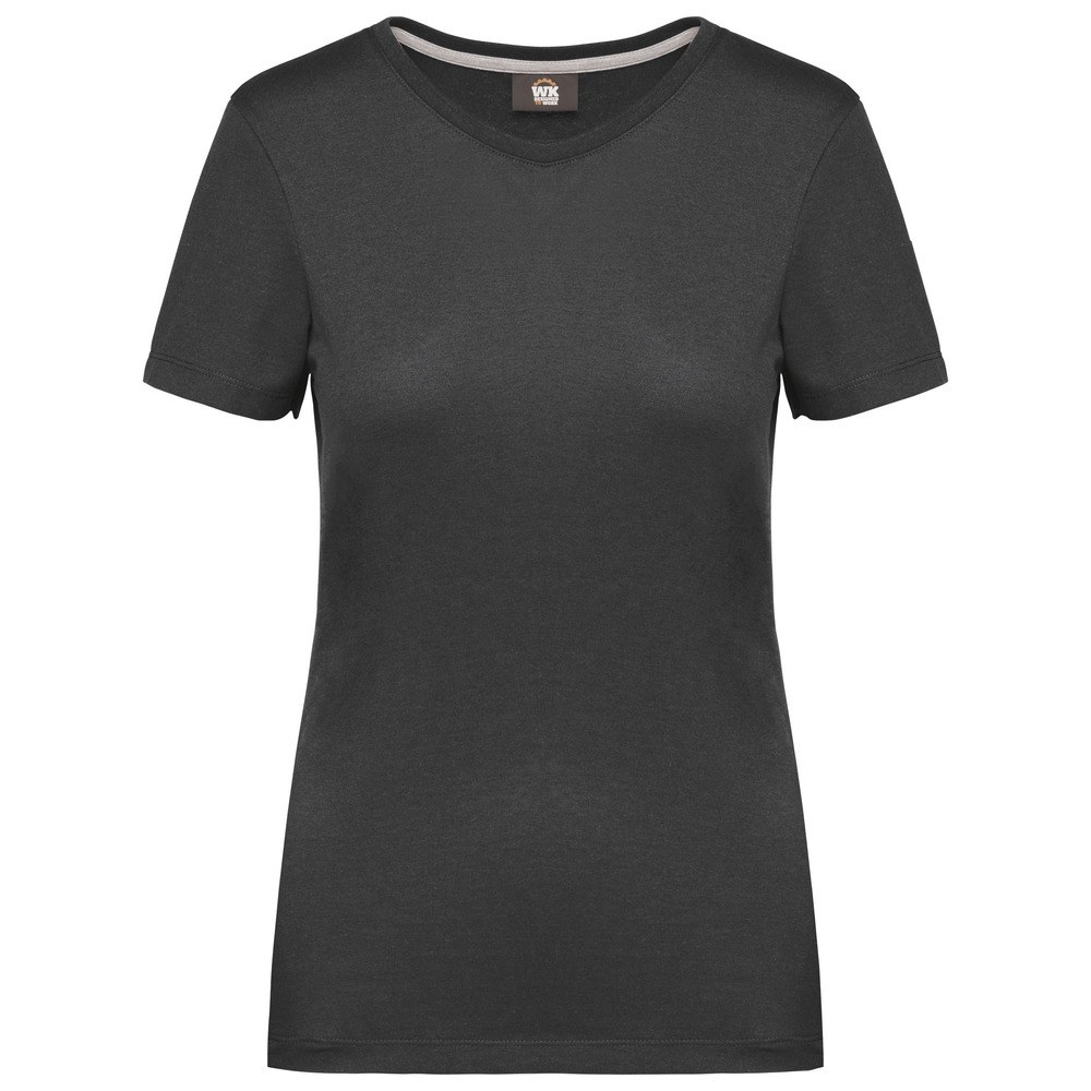 WK. Designed To Work WK307 - Ladies antibacterial short sleeved t-shirt